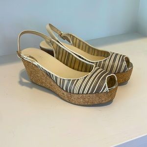 Jimmy Choo Cork Platform Sandals